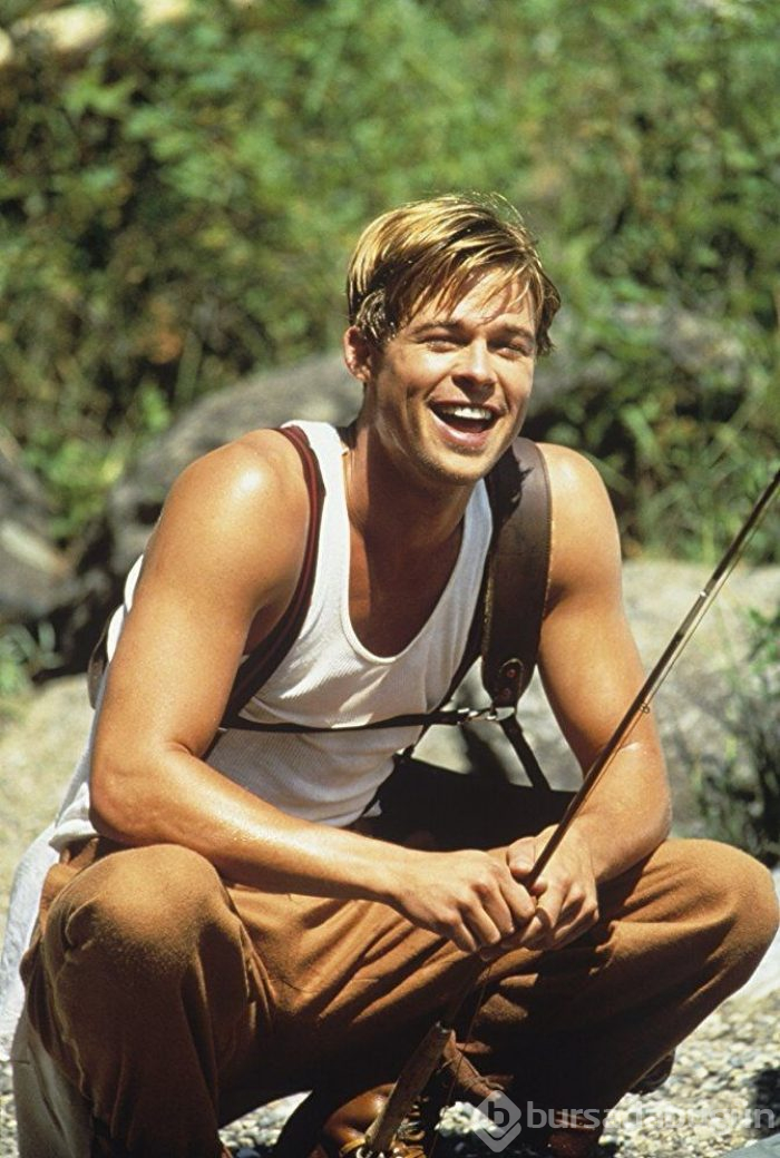 55. yaşına özel 55 fotoğrafla Brad Pitt