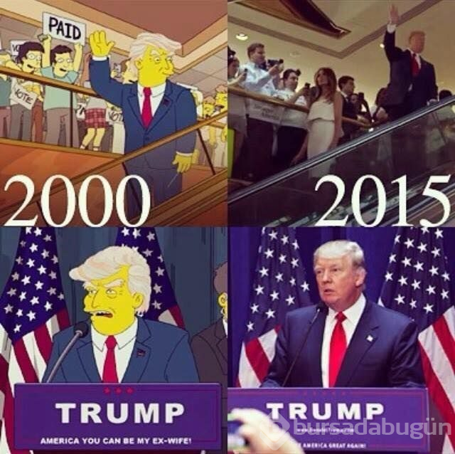 30. yılında The Simpsons kehanetleri