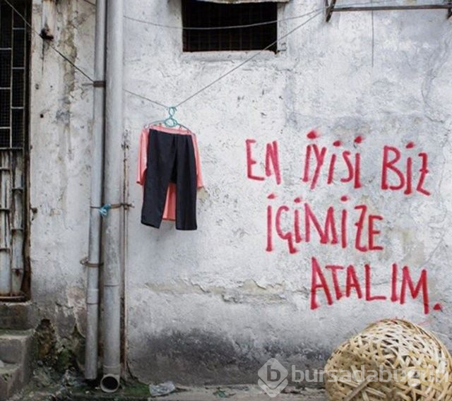 Çukur'da ekrana yansıyan duvar yazıları