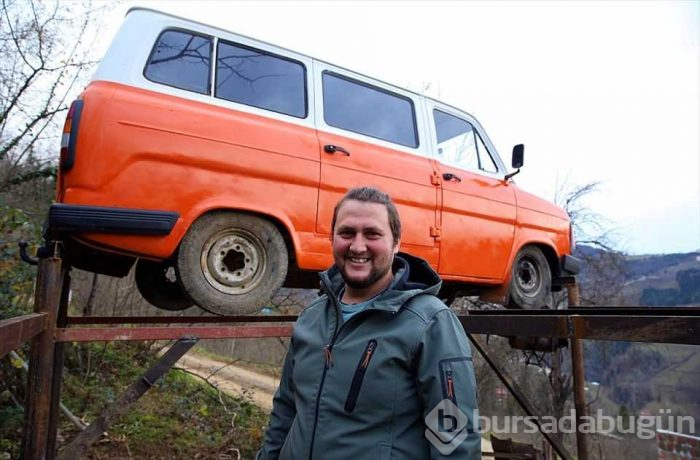 Karadenizli hurda minibüsle bakın ne yaptı!

