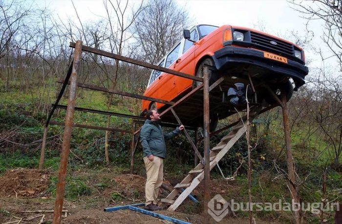 Karadenizli hurda minibüsle bakın ne yaptı!
