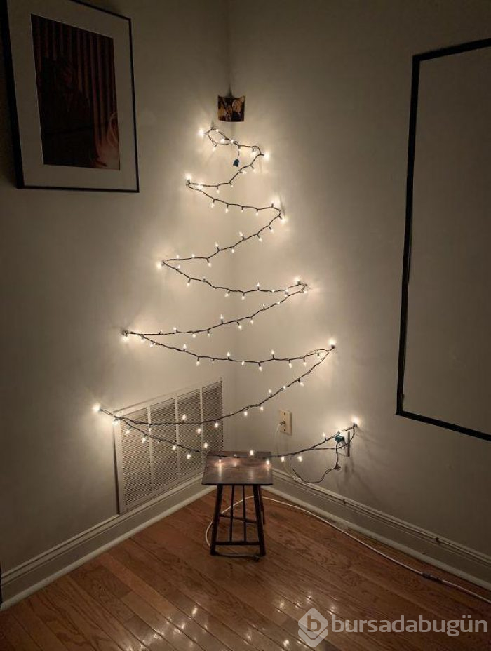 Noel ağaçlarını başka bir seviyeye taşıdılar
