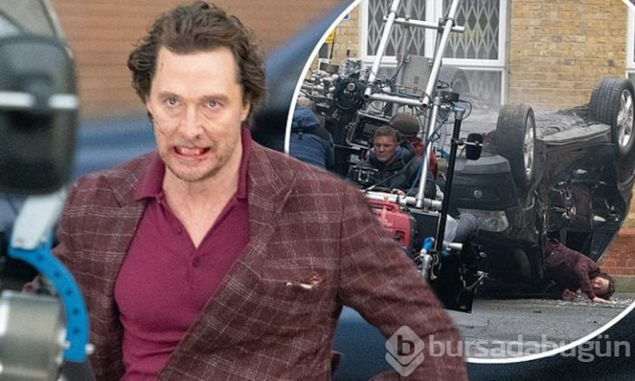 Matthew McConaughey kanlar içinde kaldı

