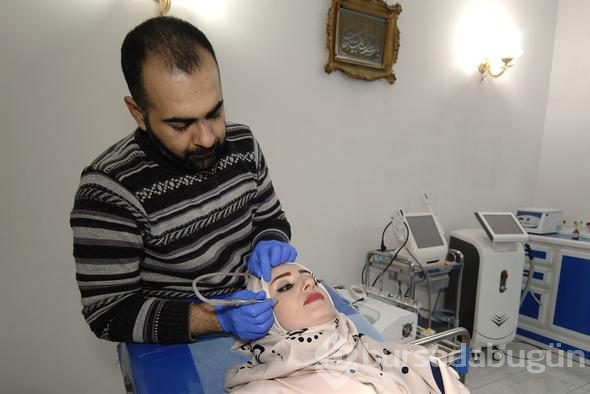 Terörden temizlendi, halk güzellik merkezine koştu