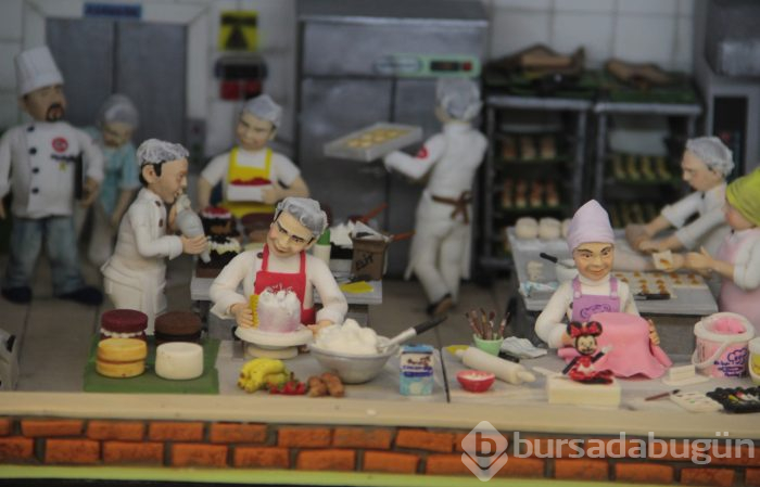 Bir pastada bu kadar detay gördünüz mü?