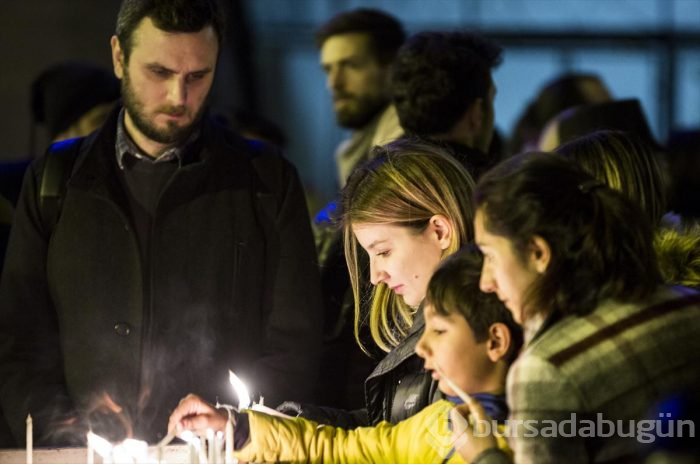 Katolik cemaati Saint Antuan'da Noel'i kutladı
