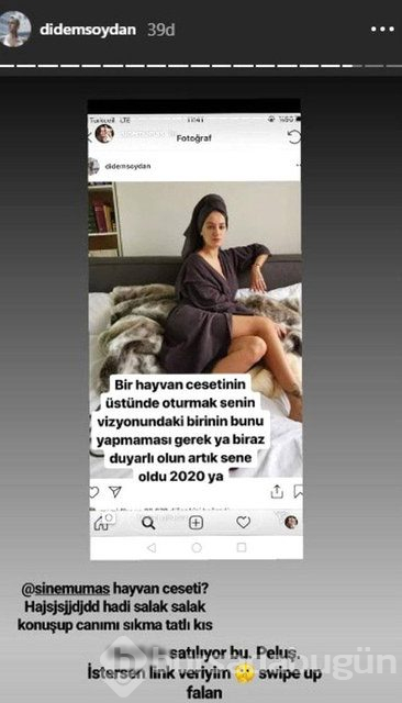 Didem Soydan ile Sinem Umaş, Instagram'da birbirine girdi
