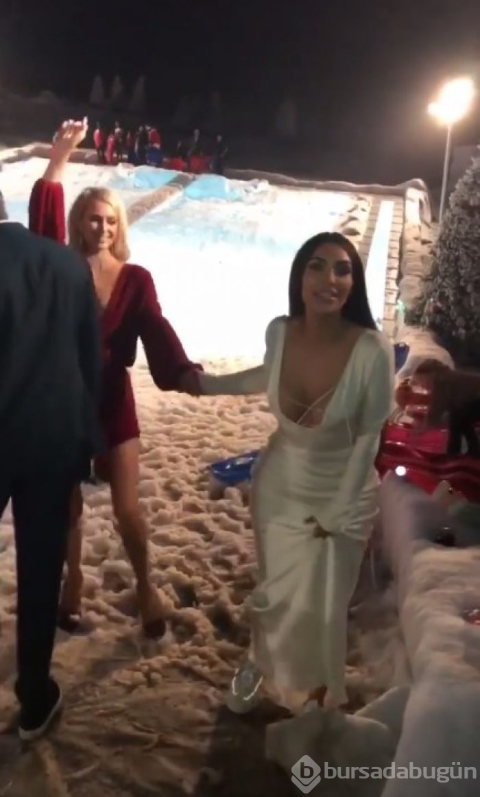 Kim Kardashian'ın ev partisi gerçekleşti