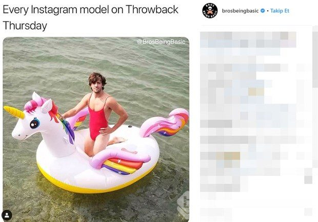 Erkekler Instagram'da kadınlar gibi davranırsa...



