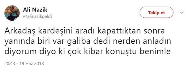 Güldüren tweetler
