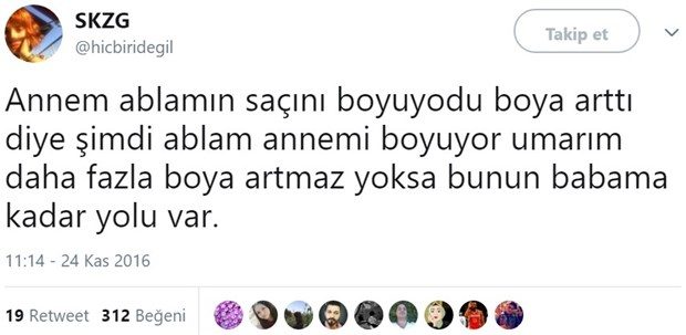 Güldüren tweetler
