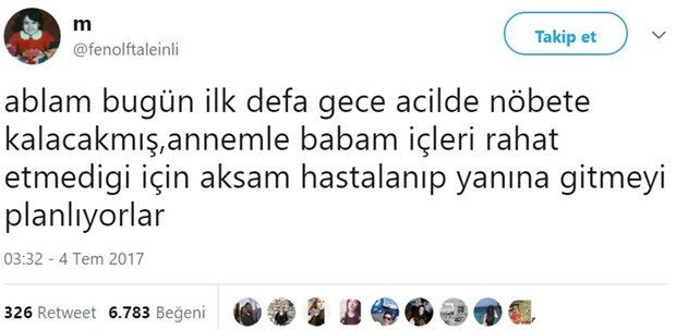 Güldüren tweetler
