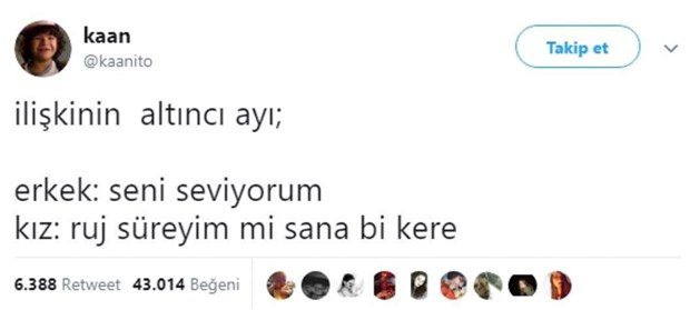 Güldüren tweetler
