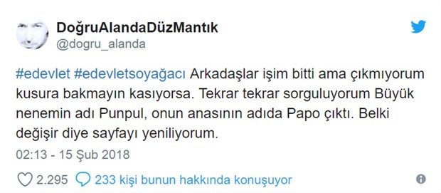 Güldüren tweetler
