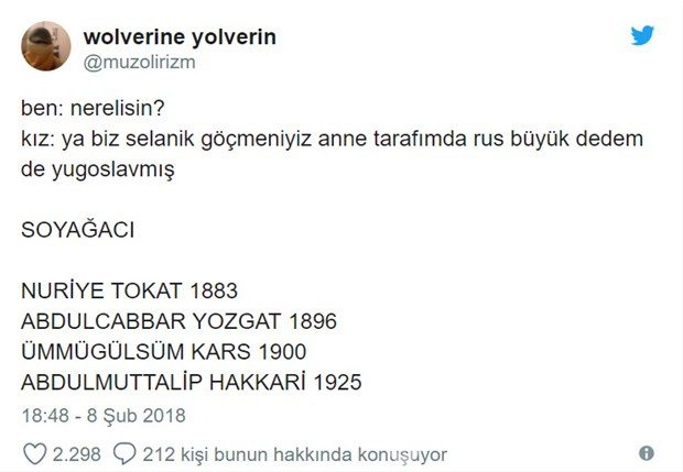 Güldüren tweetler
