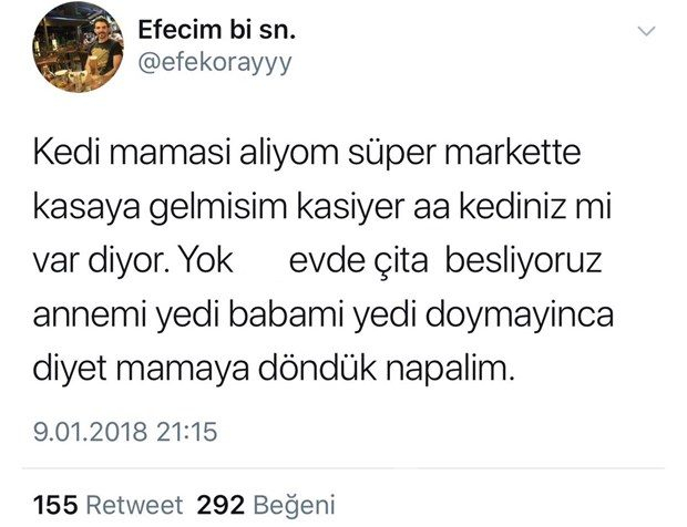 Güldüren tweetler
