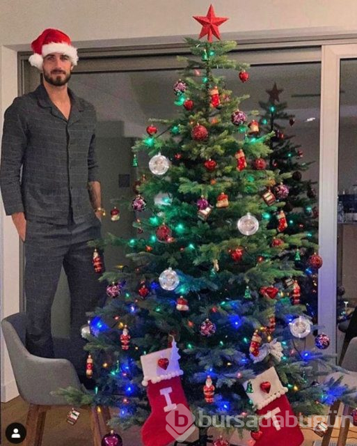 Izabel Goulart ile sevgilisi Kevin Trapp'ten Noel pozu
