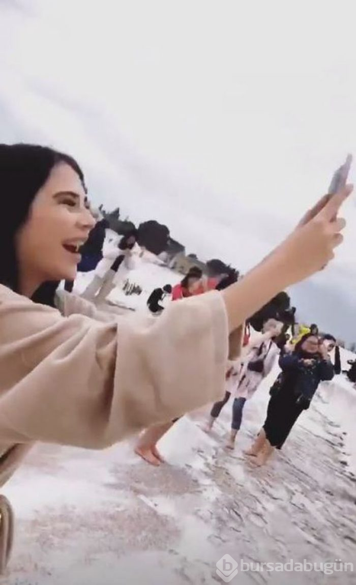 Merve Sanay iyice coştu
