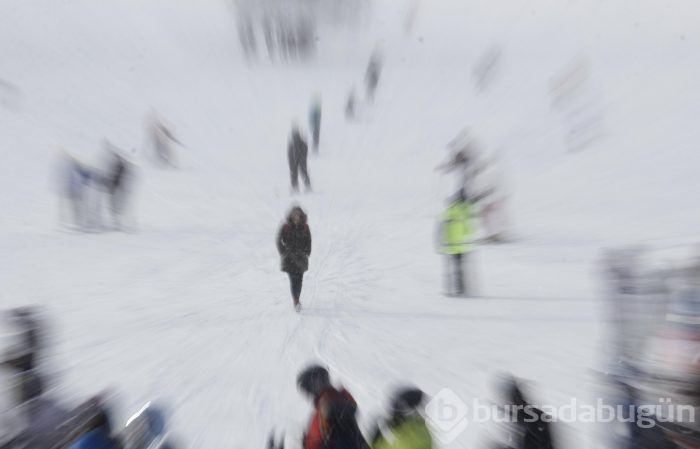 Uludağ'dan kar manzaraları!
