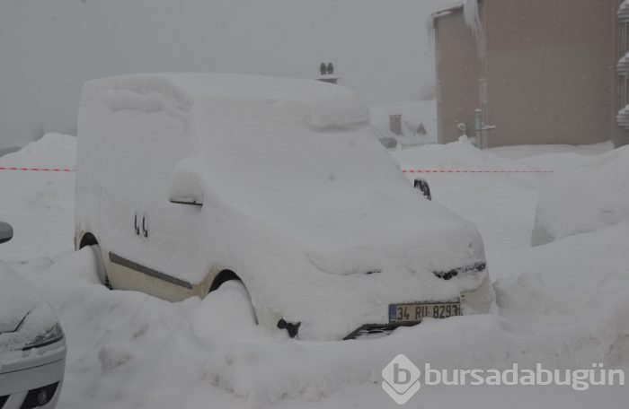 Uludağ'dan kar manzaraları!

