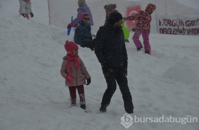 Uludağ'dan kar manzaraları!
