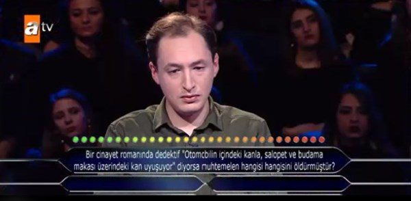 Çıkan cevabı görünce..

