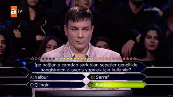Çıkan cevabı görünce..
