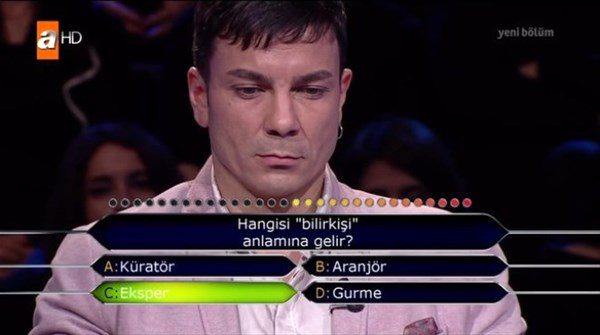 Çıkan cevabı görünce..
