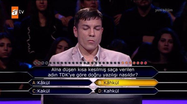 Çıkan cevabı görünce..
