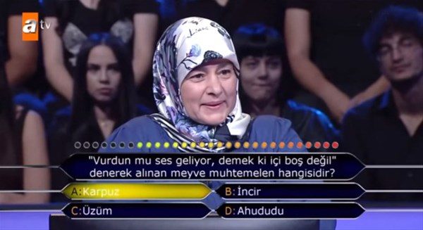 Çıkan cevabı görünce..
