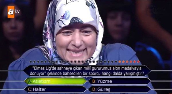 Çıkan cevabı görünce..
