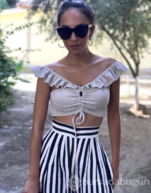 Duygu Sarışın ailesiyle Uludağ'da
