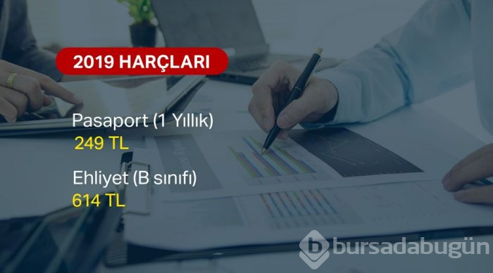 2019 yılında vergi, harç ve cezaları