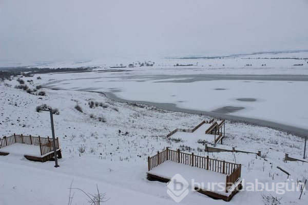 Nemrut Dağı'ndaki devasa heykeller karda kayboldu
