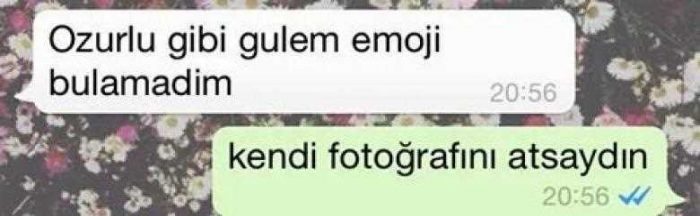 Efsane olan komik mesajlar
