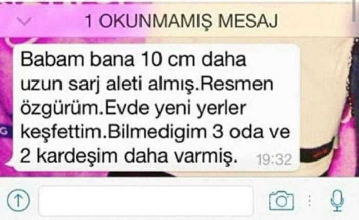 Efsane olan komik mesajlar