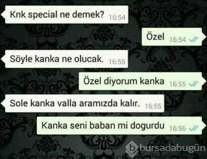 Efsane olan komik mesajlar