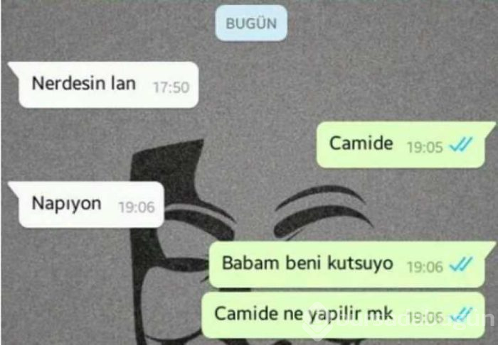 Efsane olan komik mesajlar