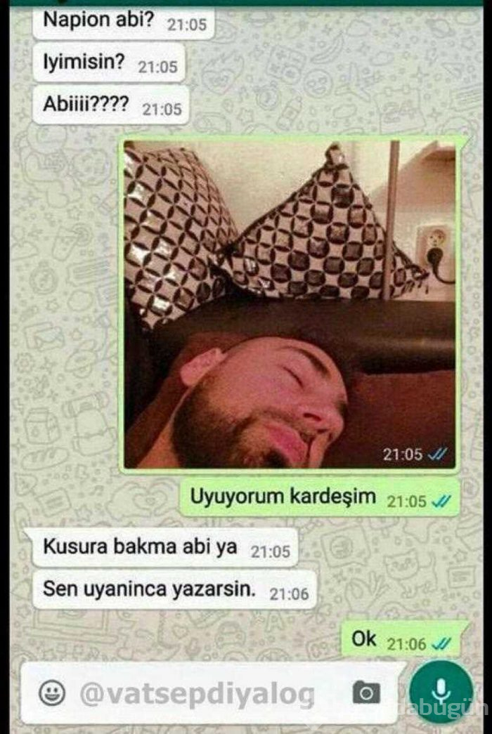 Efsane olan komik mesajlar