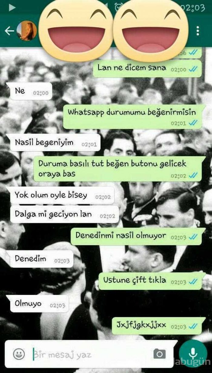 Efsane olan komik mesajlar