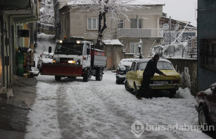Bursa'yı kar vurdu!