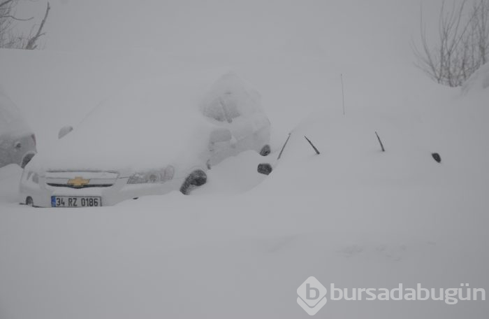 Bursa'yı kar vurdu!