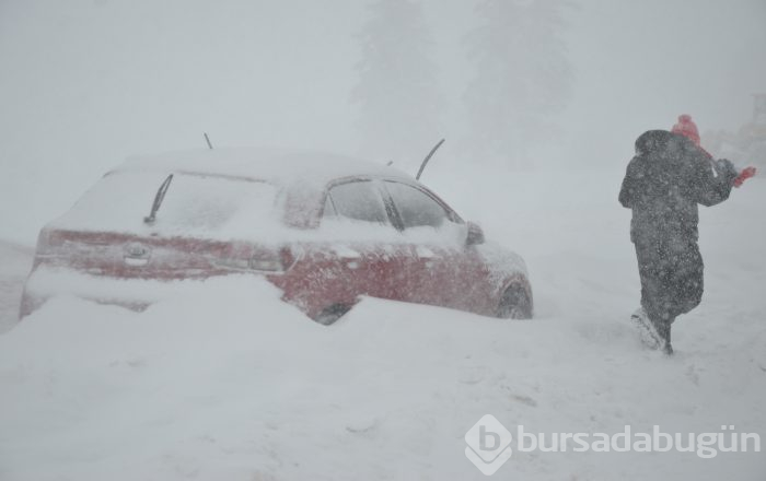 Bursa'yı kar vurdu!