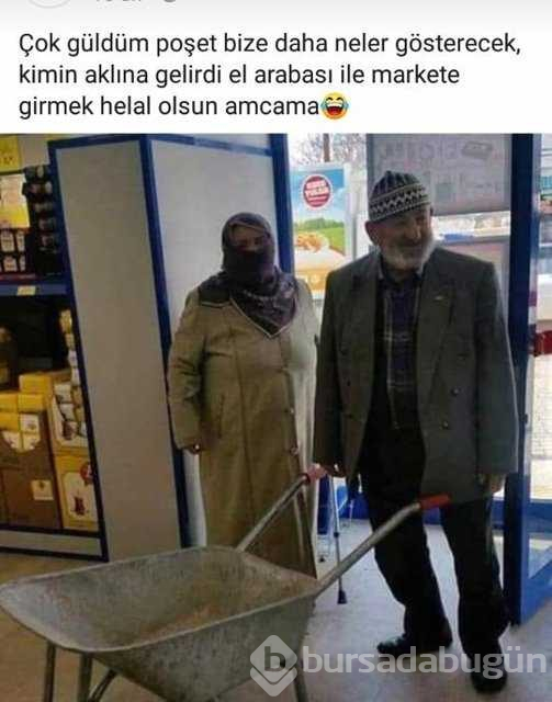 Naylon poşet sosyal medyada...