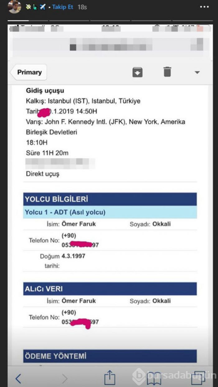 İzmitli Ömer Dan Bilzerian'ın davetlisi
