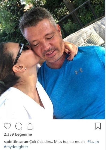  Emina Jahovic, Sadettin Saran'la el ele fotoğrafını paylaştı 