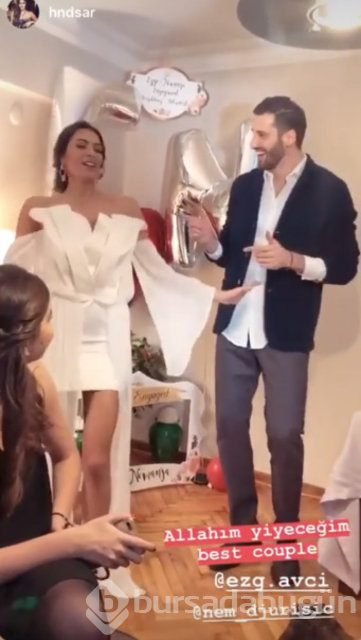  Ezgi Avcı ile Nemanja Djurisic nişanlandı 