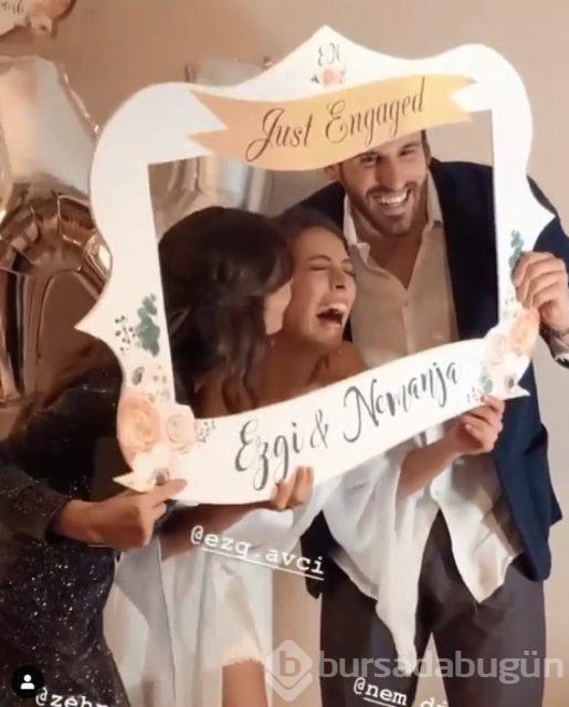  Ezgi Avcı ile Nemanja Djurisic nişanlandı 