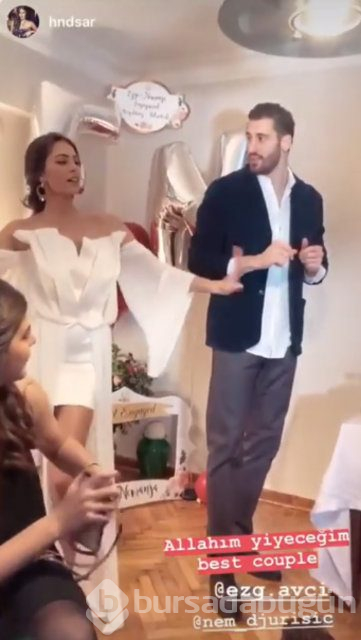  Ezgi Avcı ile Nemanja Djurisic nişanlandı 