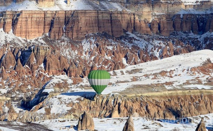  Kapadokya'nın balonları yarım milyon turisti uçurdu 